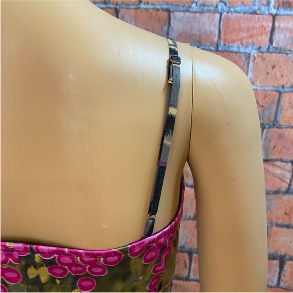 Kouture by Kimora Multicolor Patterned‎ Zip Front Mini Dress - Picture 8 of 12